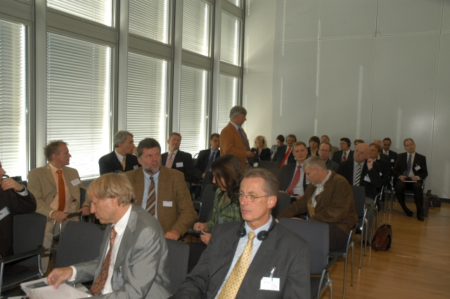 Wirtschaftstag des BVMW mit der Commerzbank Frankfurt am Main und dem Zentrum für Marketing des russischen Unternehmer – Verbandes RSPP, 05.09.2007 in Frankfurt/Main